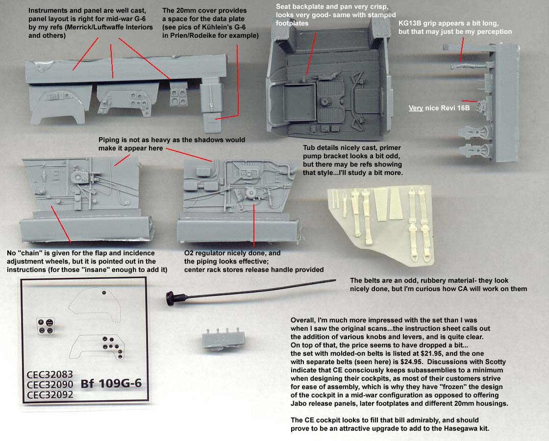 Cutting Edge Resin Updates for the 1/32 Hasegawa Gustav